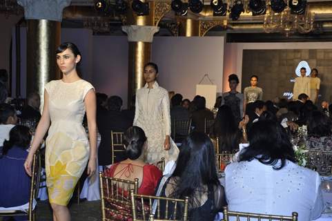 Rahul Mishra's Woolmark fashion show