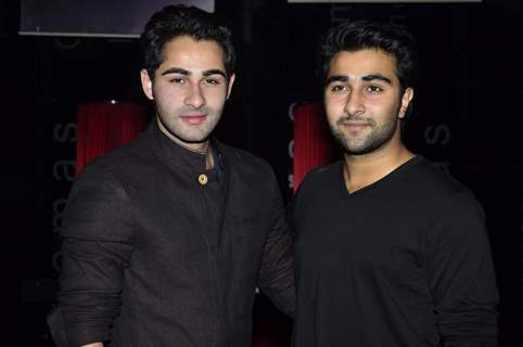 Armaan Jain with his brother Aadar Jain at the Special Screening of Lekar Hum Deewana Dil