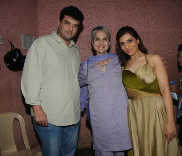 Siddharth Roy Kapoor, Salome Roy Kapoor, & Aanchal Gupta at Dance at Joy '14 - Arts in Motion