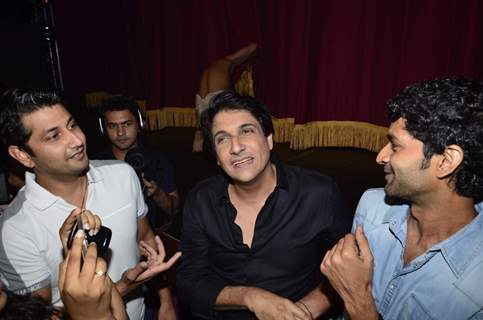 Shiamak Davar with Marzi Pestonji and Purab Kohli