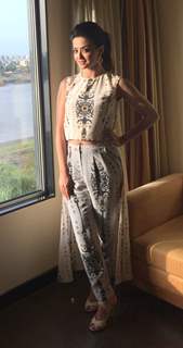 Surveen Chawla poses for the Promotions of Hate Story 2 at Inox
