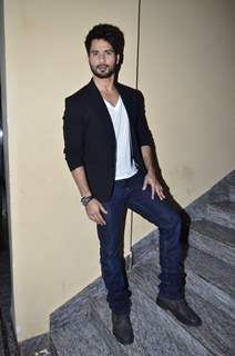 Shahid Kapoor at the Trailer Launch of Haider