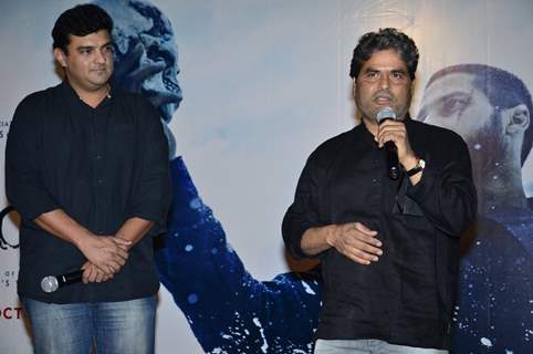 Siddharth Roy Kapur and Vishal Bharadwaj  speaks to media at the Trailer Launch of Haider