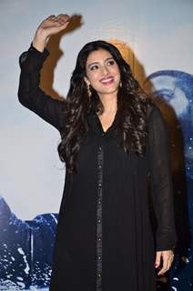 Tabu Hashmi addressing to media at the Trailer Launch of Haider