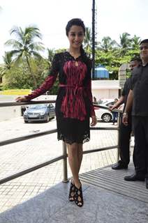 Shraddha Kapoor poses to media at the Trailer Launch of Haider