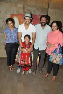 Cast of Lay Bhari at the Screening of Lay Bhari at Lightbox