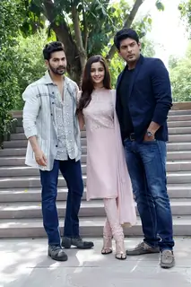 Alia Bhatt ,Varun Dhawan and Siddharth Shukla promotes`Humpty Sharma Ki Dhulania in Delhi