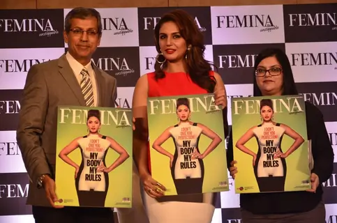 Huma Qureshi At Femina Issue Unveiling