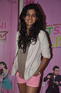 Vega Tamotia at the Promotions of Amit Sahni Ki List