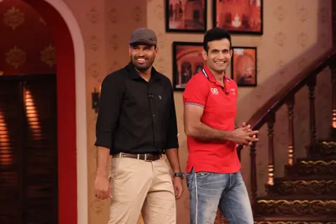 Irfan and Yusuf Pathan on Comedy Nights with Kapil