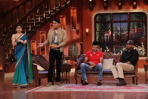 Irfan and Yusuf Pathan on Comedy Nights with Kapil