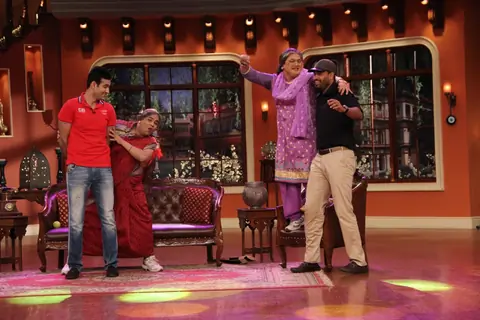 Irfan and Yusuf Pathan on Comedy Nights with Kapil