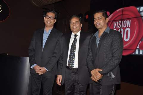 Dharmendra along with the CEO and Chairman of the Carnival Group