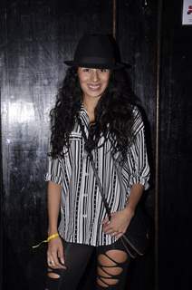 Pia Trivedi poses for the camera at the Little Shilpa Shopcade app launch