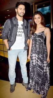 Varun and Alia at the Special Screening of Humpty Sharma Ki Dulhaniya