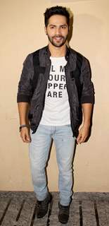 Varun Dhawan at the Special Screening of Humpty Sharma Ki Dulhaniya