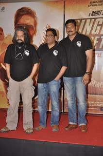 Dayanand Shetty and Amol Gupte at the Singham Trailor Launch