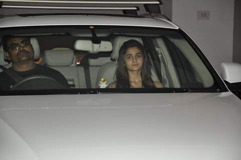 Alia Bhatt spotted at Karan Johar's Private Party