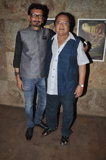 Abbas Syed along with Rakesh Bedi at the Screening of the Short Film Makhmal