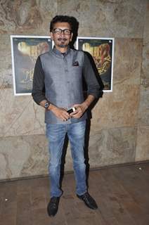 Abbas Syed at the Screening of the Short Film Makhmal