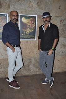 Raghu and Rajiv at the Screening of the Short Film Makhmal