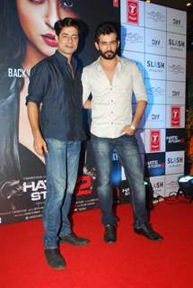 Sushant Singh and Jay Bhanushali at the Promotions of Hate Story 2