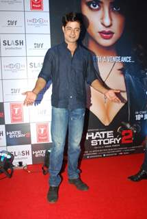 Sushant Sigh was seen at the Promotions of Hate Story 2