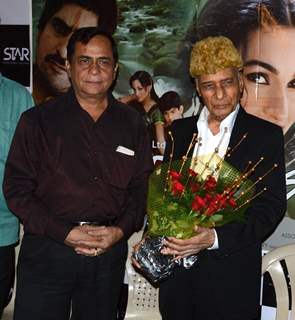 A. K Mishra & Khayyam Ji at the Press Conrefence of Bazaar E Husn