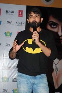 Jay Bhanushali addresses the media at the Hate Story 2 Promotions