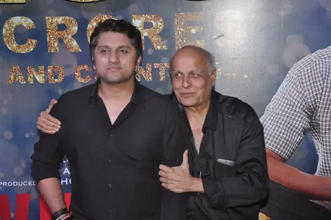 Mohit Suri with Mahesh Bhatt at the Success Bash of Ek Villain