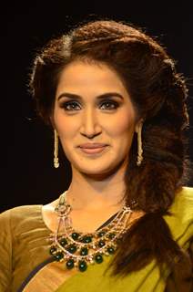 Sagarika Ghatge dazzels the ramp at the India International Jewellery Week (IIJW) 2014 - Day 2