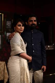 Rani Mukherjee with Sabyasachi at the Delhi Couture Week