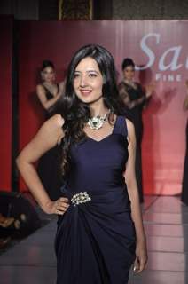 Amy Billimoria walks the ramp as Saboo Jewels Presents Exquisite Fashion Jewellry Preview