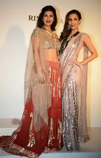 Nimrat Kaur and Malaika Arora Khan at the Indian Couture Week - Day 2