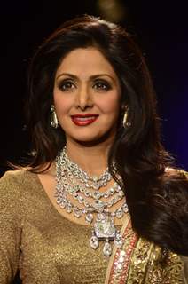 Sridevi at the India International Jewellery Week (IIJW) 2014 - Day 3