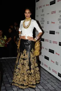 Lisa Haydon at the Indian Couture Week - Day 3