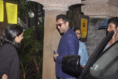 Abhay Deol was spotted at the Launch of St. Xavier's Fest 'Malhar'