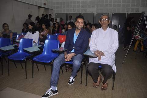 Abhay Deol sppoted at the Launch of St. Xavier's Fest 'Malhar'