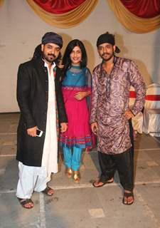 Shibani Kashyap with Sharib-Toshi at their Iftaar party and Sufi Mehfil