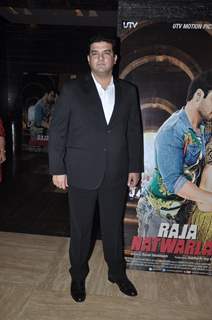 Siddharth Roy Kapur at the Trailer Launch of Raja Natwarlal