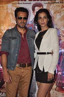 Humaima Malik and Emraan Hashmi at the Trailer Launch of Raja Natwarlal