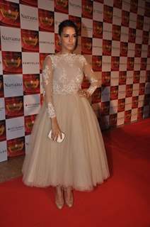 Neha Dhupia was seen at Retail Jeweller India Awards 2014