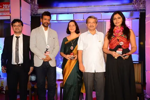 Javed Jaffrey, Meera Sanyal and Nisha Jamwal awarded at the India Leadership Conclave