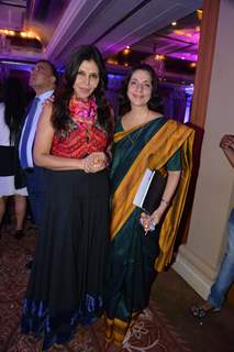 Nisha Jamwal and Meera Sanyal at the India Leadership Conclave