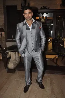 Sangram Singh poses for the camera at his Birthday Bash