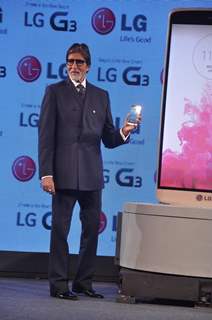 Amitabh Bachchan with LG Mobile