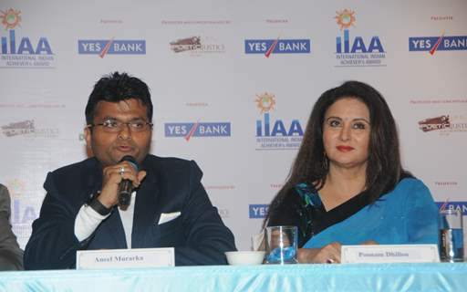 Aneel Murarka addressing the audience at the International Indian Achiever's Award 2014