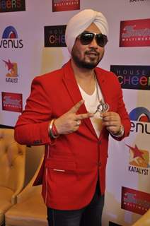 DJ Dilbagh Singh pose for the media at his Album Launch