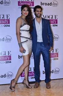 Parvathy Omanakuttan and Akshay Oberoi were at the Vogue Beauty Awards