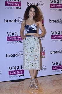 Kangana Ranaut was at Vogue Beauty Awards